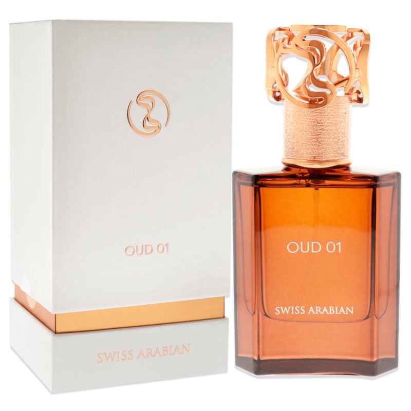 Swiss Arabian Oud 01 - Luxury Products From Dubai - Long Lasting, Addictive Personal EDP Spray Fragrance - Seductive Signature Aroma - 1.7 Oz - Image 3