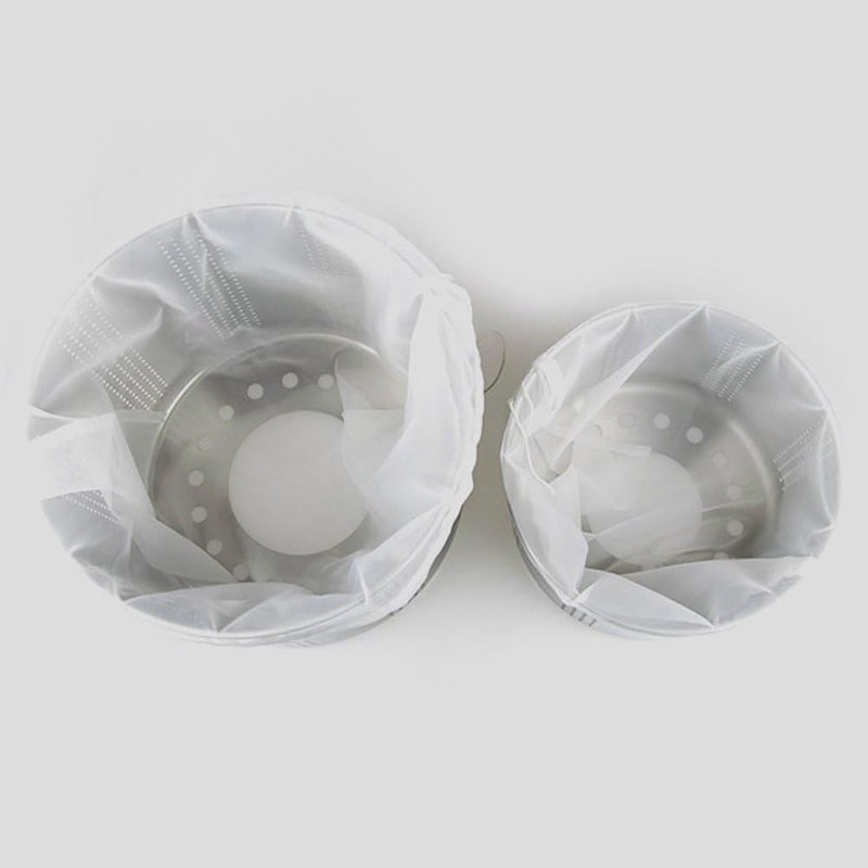 EJWOX 05308 Gallon Cheesecloth Bags Filter Bag for Stainless SteelAluminum Fruit Wine Press 2 Pack 053 Gallon - Image 5