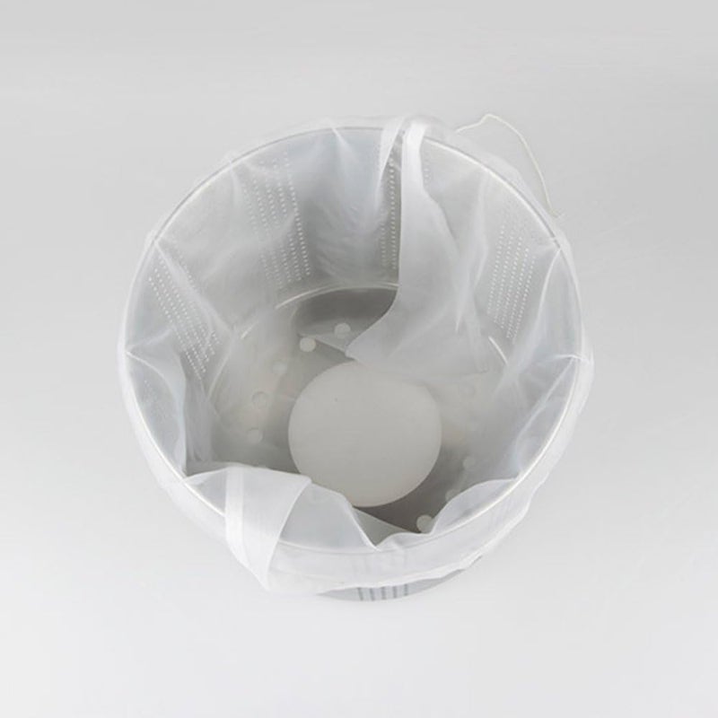 EJWOX 05308 Gallon Cheesecloth Bags Filter Bag for Stainless SteelAluminum Fruit Wine Press 2 Pack 053 Gallon - Image 4
