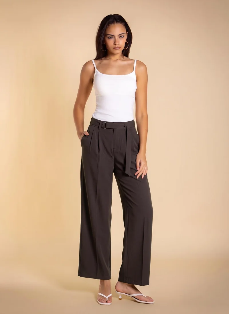 شايبس TAILORED TROUSERS WITH BELT