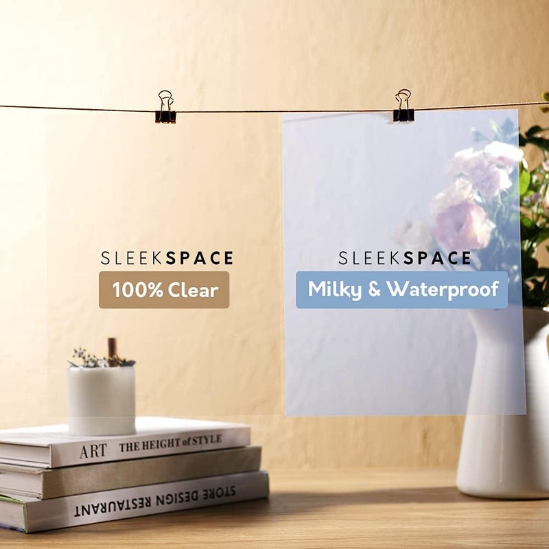 Sleek Space Milky Transparency Film for Inkjet Printers, Screen Printing | 100% Waterproof, Anti-curl, Anti-static | High Ink Density, Quick Dry Ink | For Silk Screen, Offset, T-Shirts | 190 +/-5 psm - Image 2
