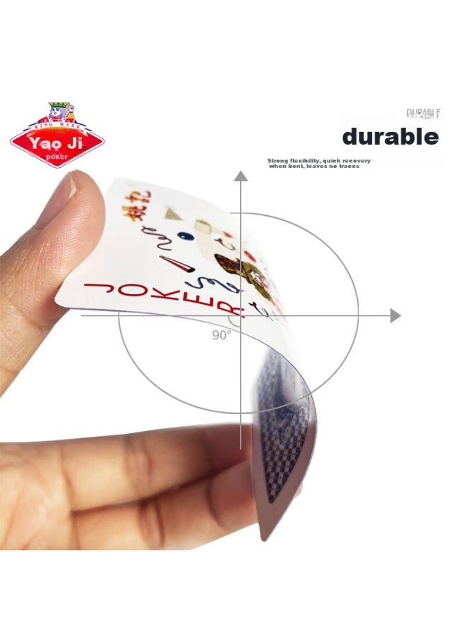 Yaoji Playing Cards 959 Cards Durable Entertainment Playing Cards Anti-peeping Texas Hold'em Game Cards Cards 60 Decks - Image 2