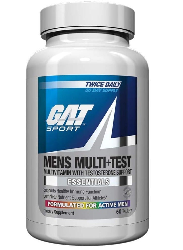 GAT SPORT GAT Mens Multitest 60 Tablets - Image 2