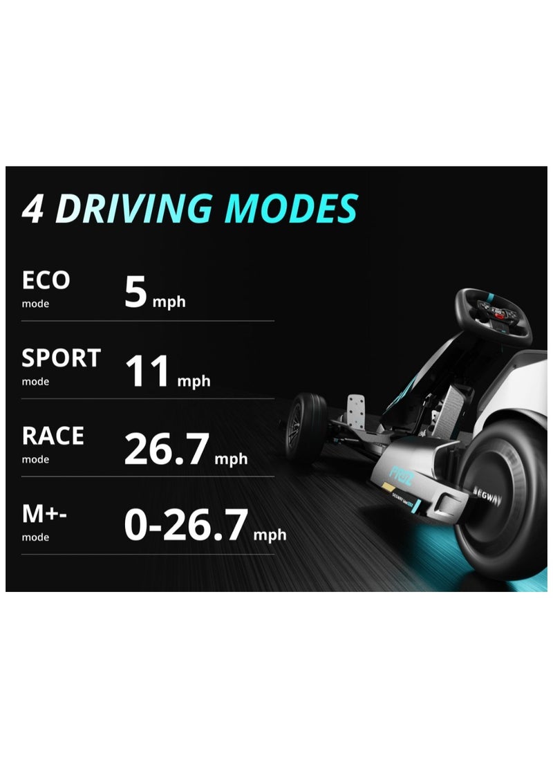 SEGWAY - Ninebot Gokart Pro 2 | 26.7 Mph Max Speed | 15.5 Mi Typical Range | 4,800 W Max. Power | 15% Max Slope Max Speed | Self Balancing Scooter | Indoor And Outdoor - Image 1