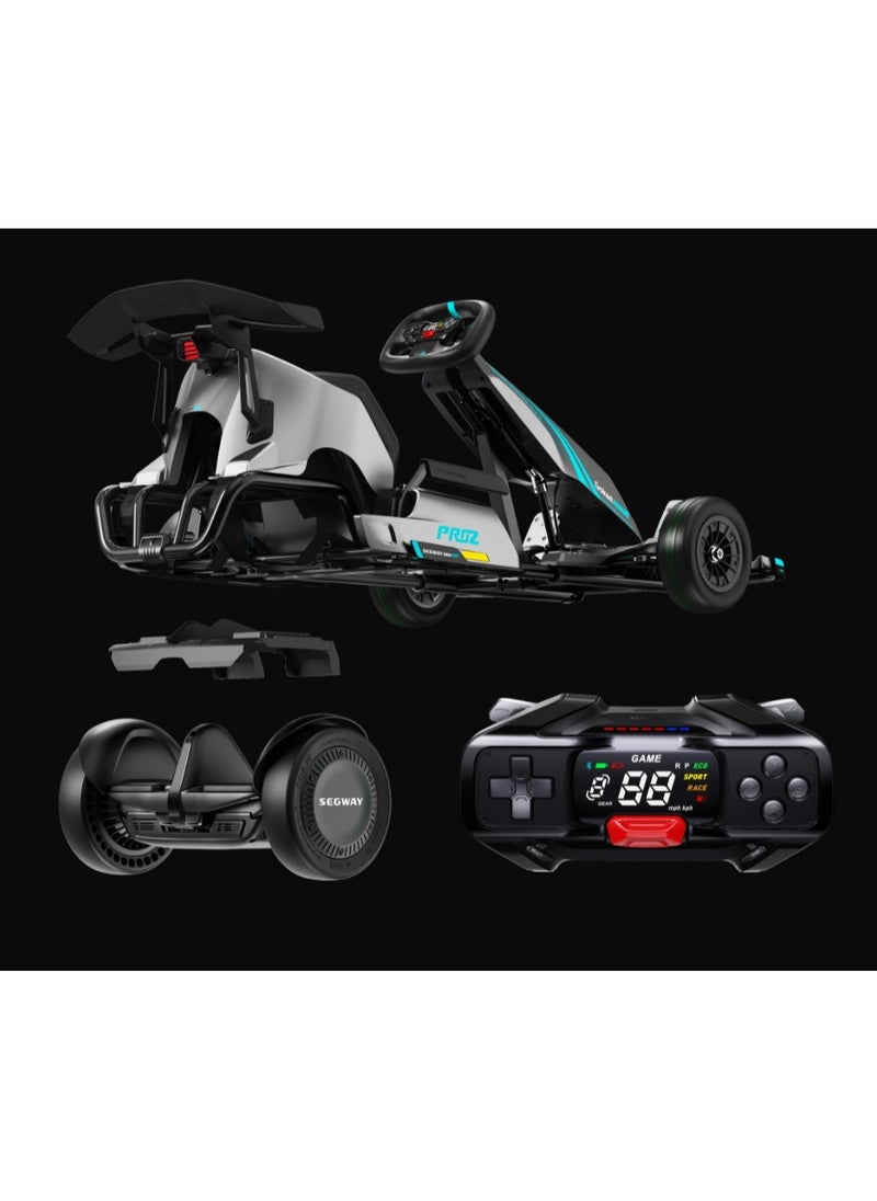 SEGWAY - Ninebot Gokart Pro 2 | 26.7 Mph Max Speed | 15.5 Mi Typical Range | 4,800 W Max. Power | 15% Max Slope Max Speed | Self Balancing Scooter | Indoor And Outdoor - Image 1