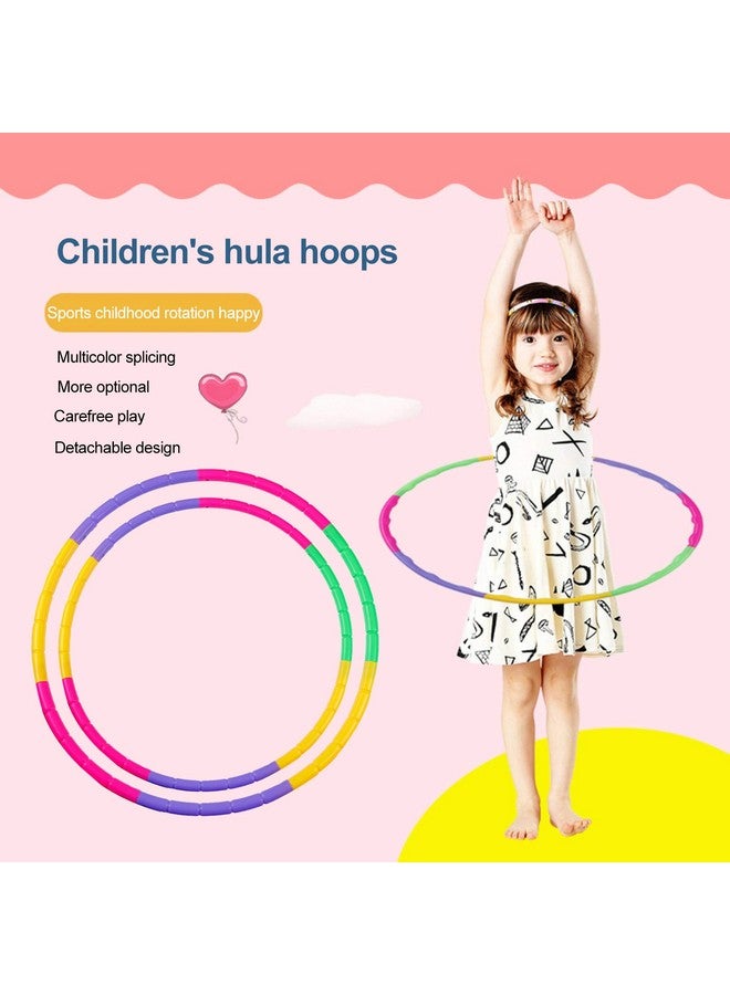 Storio Hula Hoop Zig Zag for Adults Kids Quality Exercise Fitness Ring Multi Colour Adjust in 2 Sizes | Hoopla Baby Toys Play Kit 57, SC1557 - Image 3
