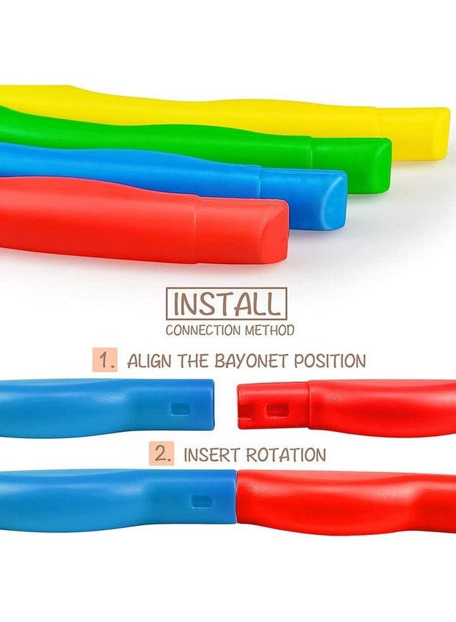 Storio Hula Hoop Zig Zag for Adults Kids Quality Exercise Fitness Ring Multi Colour Adjust in 2 Sizes | Hoopla Baby Toys Play Kit 57, SC1557 - Image 2