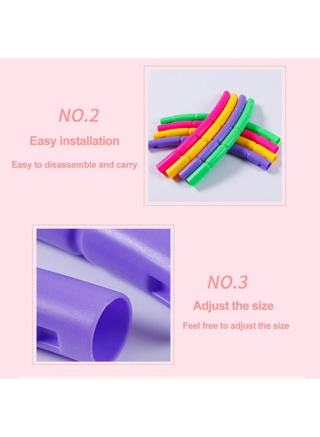 Storio Hula Hoop Zig Zag for Adults Kids Quality Exercise Fitness Ring Multi Colour Adjust in 2 Sizes | Hoopla Baby Toys Play Kit 57, SC1557 - Image 5