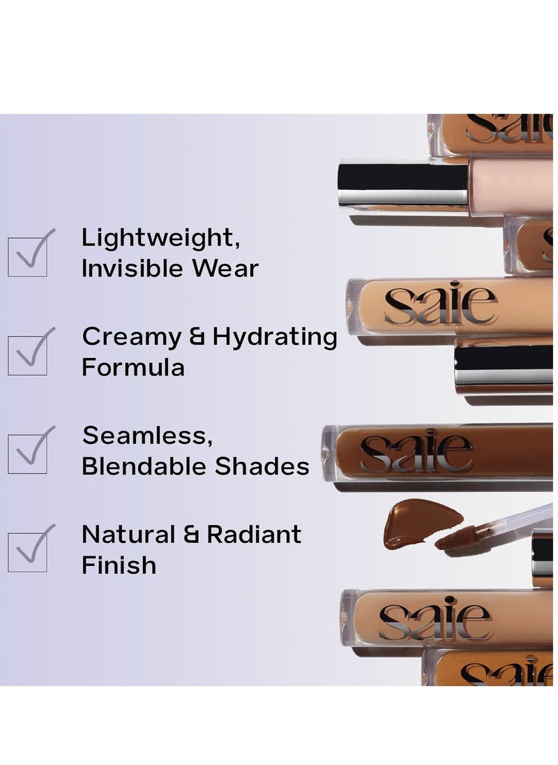 Saie - Saie Hydrabeam Under Eye Brightener - Sheer + Hydrating Eye Brightener with Cucumber Extract - Instantly Illuminates Skin for a Radiant Finish - Shade 1.5 (0.2 oz) - Image 1