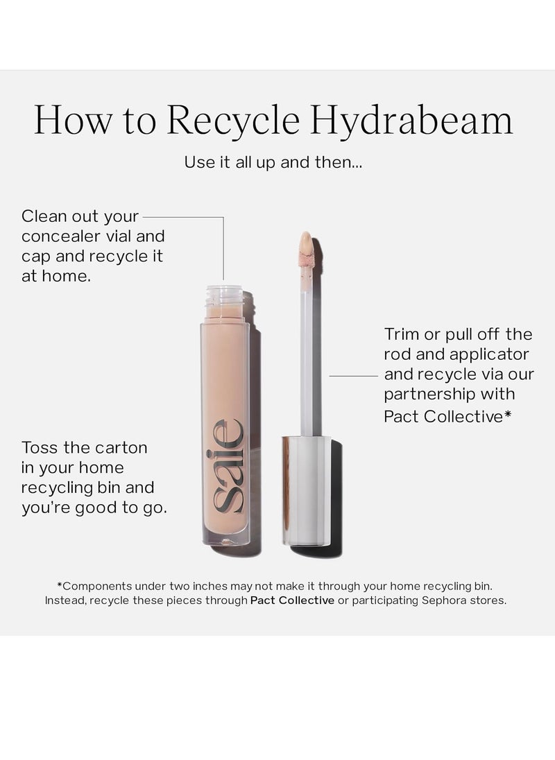 Saie - Saie Hydrabeam Under Eye Brightener - Sheer + Hydrating Eye Brightener with Cucumber Extract - Instantly Illuminates Skin for a Radiant Finish - Shade 1.5 (0.2 oz) - Image 1