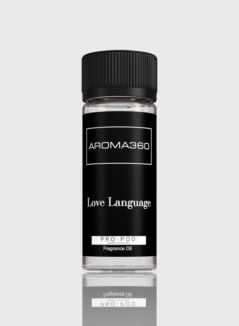 AROMA360 Love Language Pro-Pod Oil Blend - Hotel Inspired for Luxury Essential Oil Diffusers - Aromatherapy Scent Diffuser Oil - Agave Nectar, Watercress, and Sandalwood