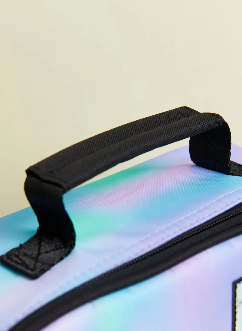 Justice Kids Tie Dye Initial Lunch Tote