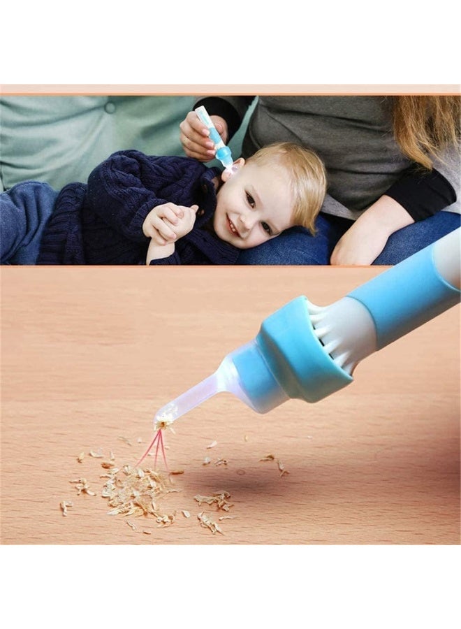 Generic Ear wax removal kit, ear pick digger, portable automatic electric vacuum ear wax cleaner, ear vacuum cleaner, easy earwax remover soft clean tools set, safe earwax removal tool with LED light  - Image 1