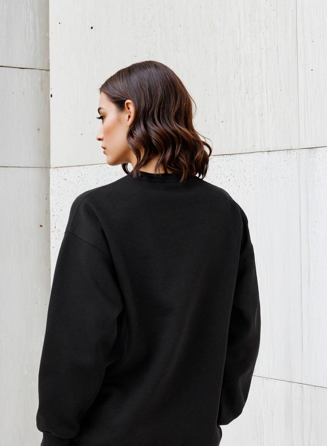 SP Characters Looney Tunes Embroidered Oversized Sweatshirt - Image 3