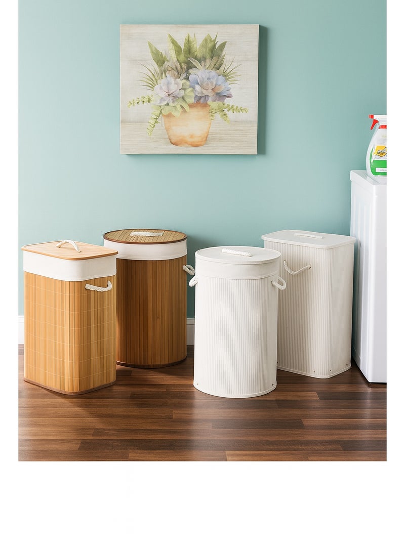 Roman Gifts سلة غسيل كبيرة مضادة للماء سلة غسيل قائمة بذاتها سلة غسيل مع حروف مطبوعة لألعاب الملابس في المسكن والأسرة - Image 3