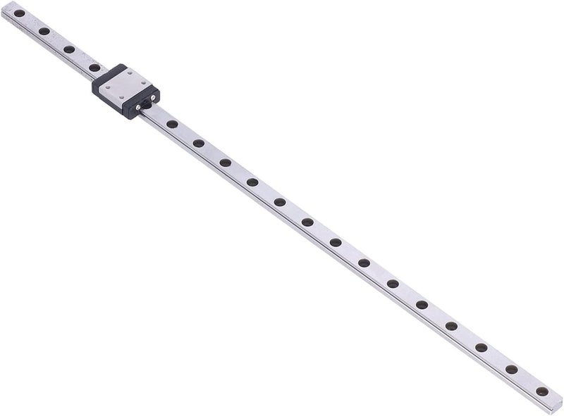 MGN7 Mini Linear Rail, Accurate CNC Linear Sliding Guideway for 3D Printers and Automation Equipment, High Durability, Low Noise, Bearing Steel Material (250 mm) - Image 3