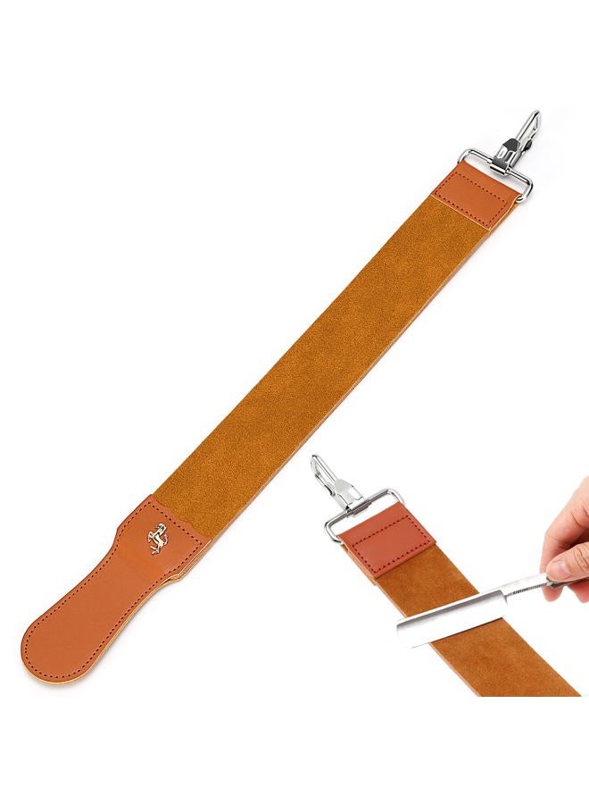 vanki Straight Razor Strop Leather Sharpening Strap Barber Leather - Image 1