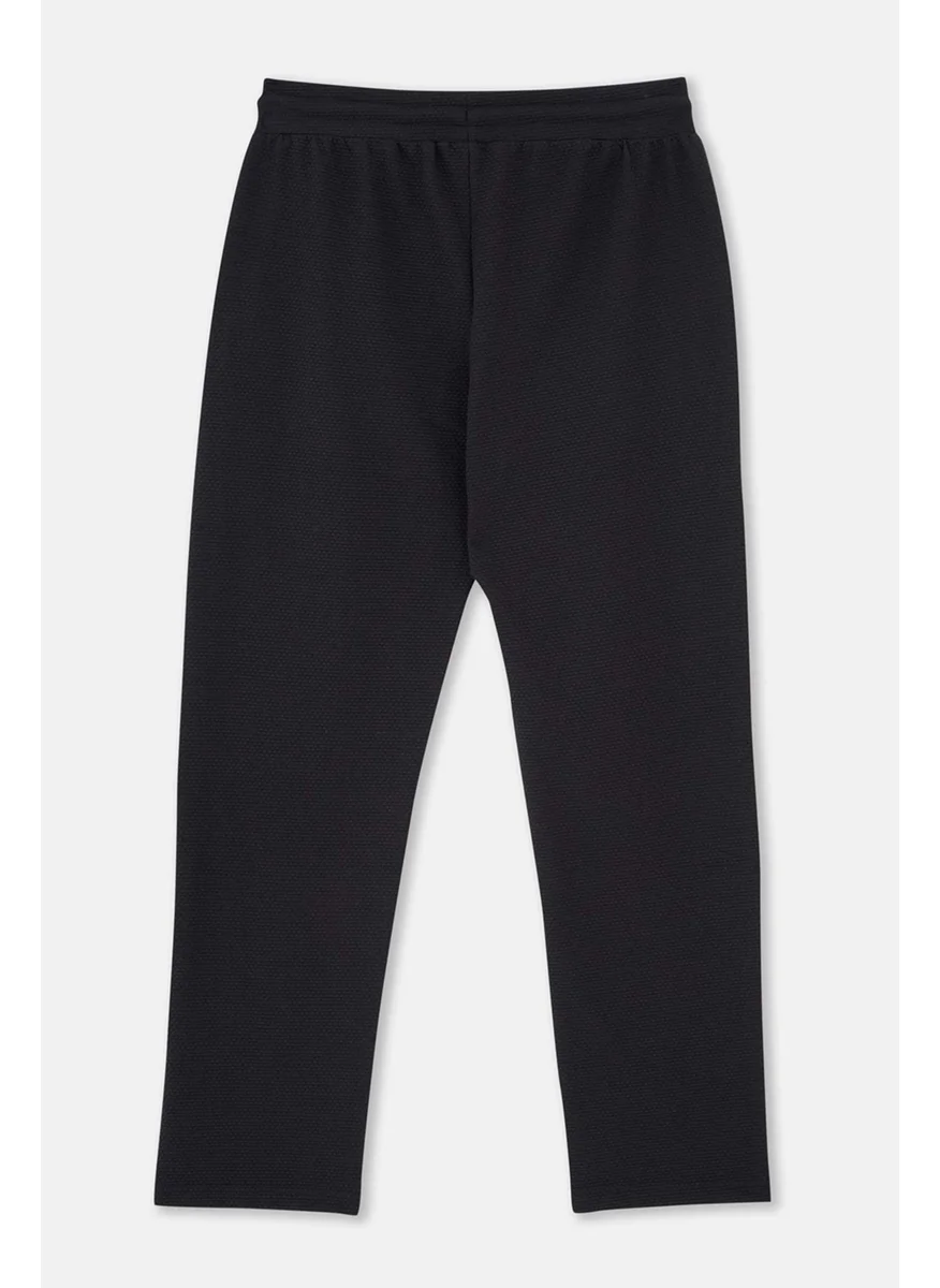 داجي Black Straight Leg Sweatpants