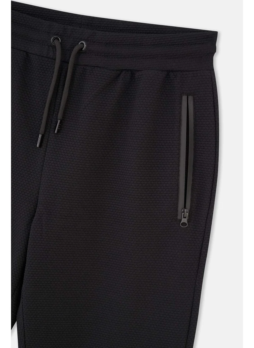 dagi Black Straight Leg Sweatpants