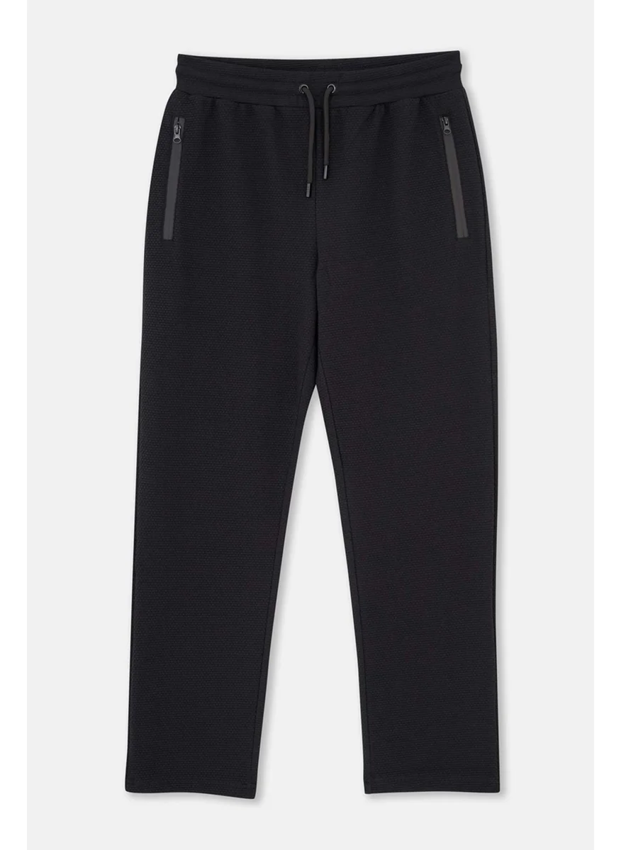 dagi Black Straight Leg Sweatpants