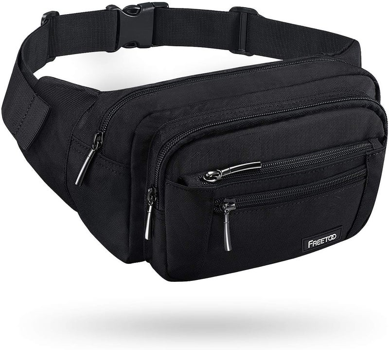 FREETOO Waist Pack Bag Fanny Pack for Men&Women Hip Bum Bag with Adjustable Strap for Outdoors Workout Traveling Casual Running Hiking Cycling - Image 1