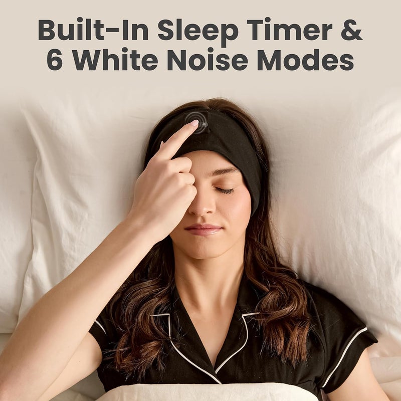 Back Bay Audio SleepSound Loose-Fitting Bluetooth Sleep Headband Speakers for Sleeping, Soft Headphones for Sleeping On Side, 20 Hr Battery, Wireless Sleep Headphones, Snoozeband Headband Earphones for Side Sleepers - Image 5