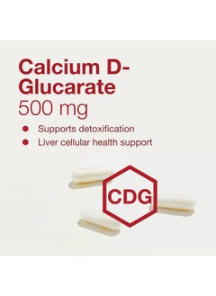 Protocol For Life Balance Protocol Calcium D-Glucarate - 500mg Calcium D Glucarate - Detoxification Support* - for Breast & Prostate Health* - Non-GMO & Dairy Free - 90 Veg Caps  - Image 4