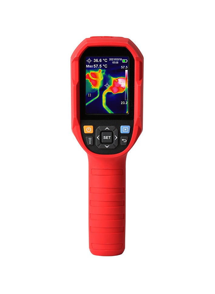 UNI-T جهاز تصوير حراري احترافي UNI-T بدقة 120 × 90 مع شاشة LCD مقاس 2.8 بوصة وبطاقة ذاكرة 16 جيجابايت  - Image 3