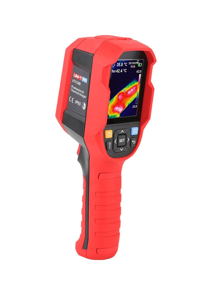 UNI-T جهاز تصوير حراري احترافي UNI-T بدقة 120 × 90 مع شاشة LCD مقاس 2.8 بوصة وبطاقة ذاكرة 16 جيجابايت  - Image 4