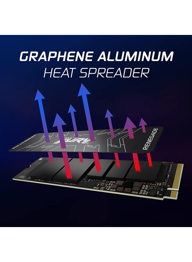 Kingston 500G FURY RENEGADE M.2 2280 PCIe 4.0 NVM - Image 4