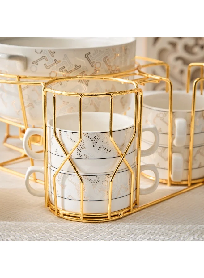 Home Box Skyline Mirage 16-Piece Soup Set