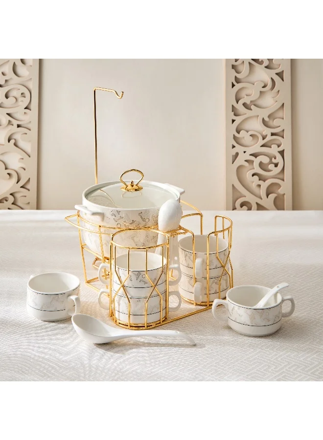 Home Box Skyline Mirage 16-Piece Soup Set