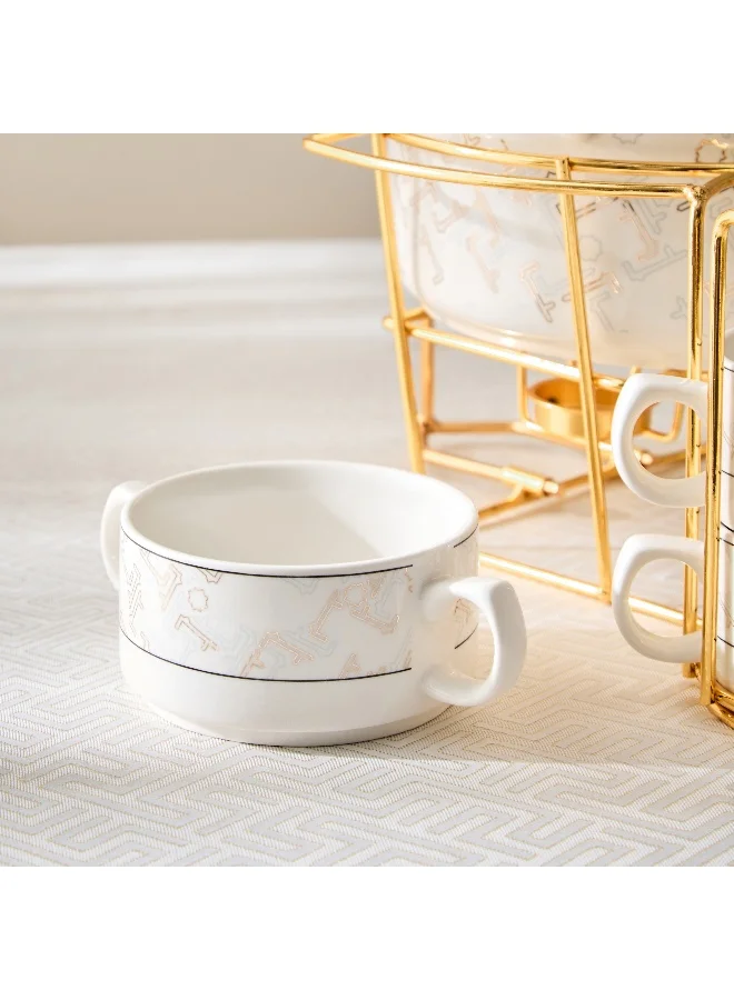 Home Box Skyline Mirage 16-Piece Soup Set