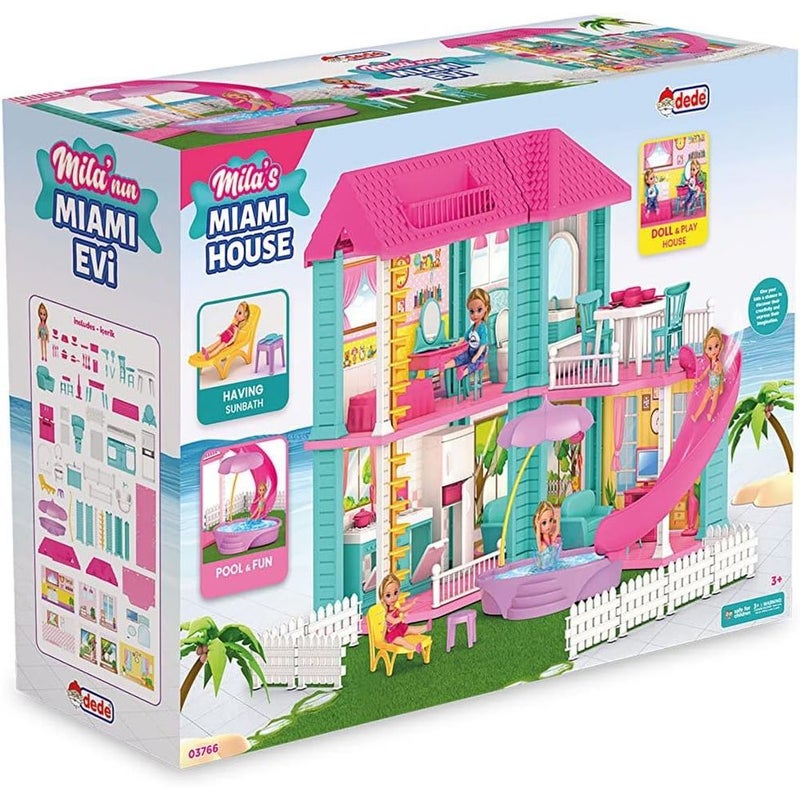 Dede - Mila's Miami House With Accesories- 3766 - Image 1
