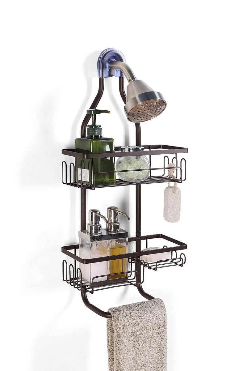 SunnyPoint Sturdy Tubing Structure Bathroom Hanging Shower Head Caddy Organizer Standard ORB