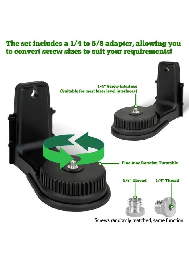 Heavy Duty ABS Leveling Bracket 360 Adjustable Laser Simulating 1pc For Tripod Plank - Image 5