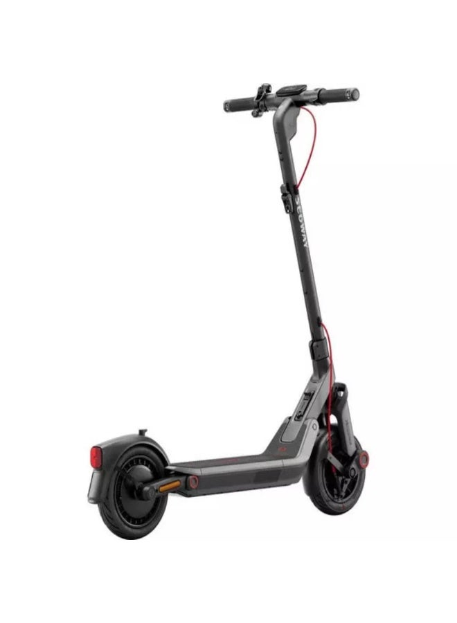 Segway-Ninebot Segway Ninebot E3 Electric Scooter - 800W Peak Motor, Up to 33 km Range, 32 km/h Top Speed, Dual Elastomer Suspension, 10 Inches Tubeless Tyres, Apple Find My, LED Display, IPX5 Water-Resistant, Smart Commuter Scooter - Image 4