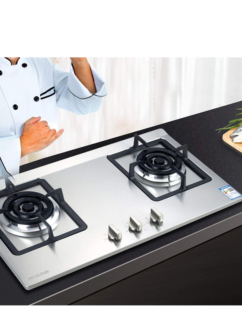 SYOSI مقبض موقد الغاز، 8 قطع من محولات مقبض التحكم في موقد الغاز، مفاتيح الفرن، أقفال التحكم في سطح الطهي، مقبض موقد الغاز للتشغيل والإيقاف، استبدال مقبض موقد الغاز - Image 4