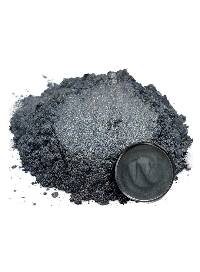 Eye Candy Pigments Premium Grey Mica Powder - Katana Grey (25gr) - for Epoxy, Resin, Soap, Paint, Woodworking, Acrylic Pouring, Bath Bombs, Fishing Lures - DIY Arts and Crafts Additive - Image 2