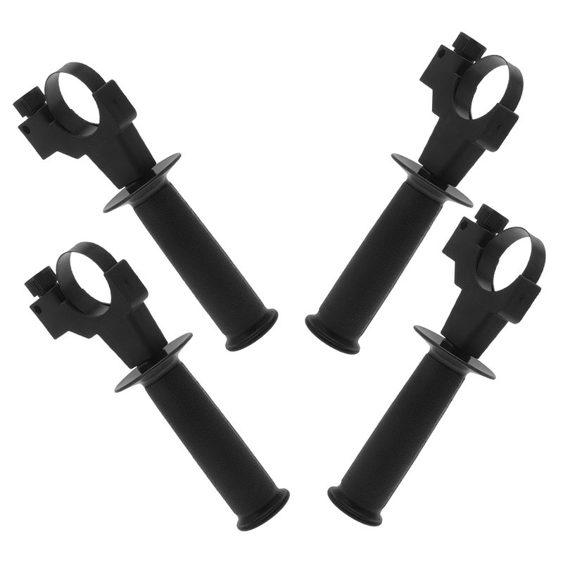 4Pcs Adjustable Electric Hammer Handle Replaceable Impact Drill Grip Replaceable Impact Drill Grip - Image 1