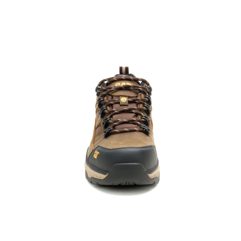 CATERPILLAR أحذية السلامة CAT Inductor LTH Lo S3S للرجال – رأس مركب، مضادة للكهرباء الساكنة، مقاومة للانزلاق، بني - Image 3