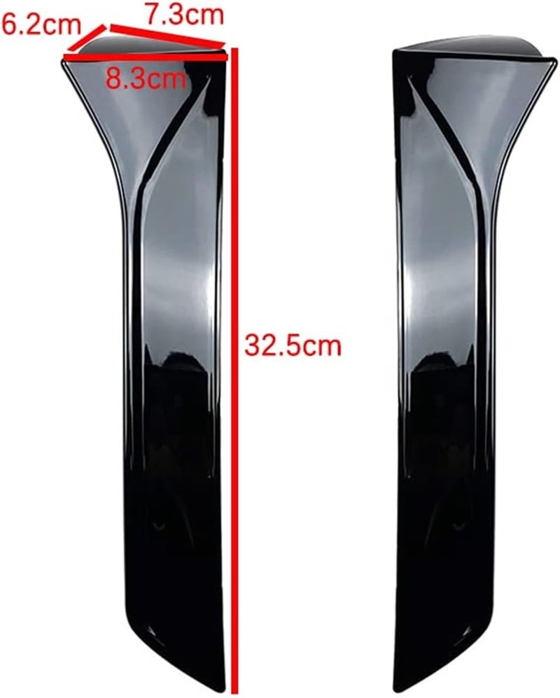 DEMULAX Car Rear Window Side Spoiler Lip Wing - Image 3