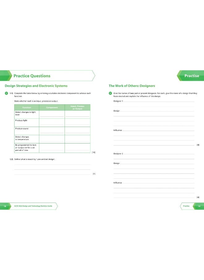 AQA GCSE 9-1 Design & Technology Complete Revision & Practice: Ideal for the 2025 and 2026 exams  - Image 4