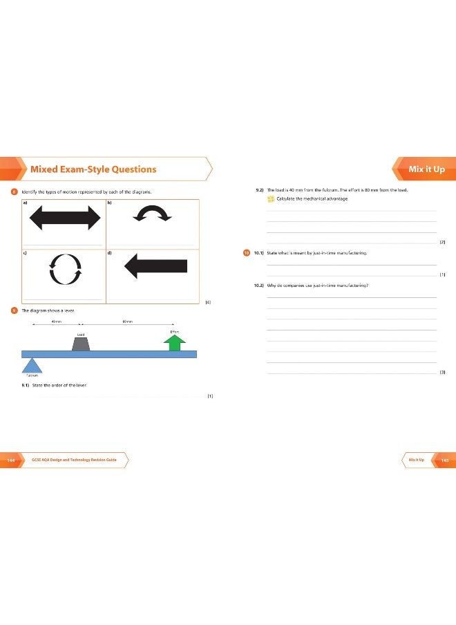 AQA GCSE 9-1 Design & Technology Complete Revision & Practice: Ideal for the 2025 and 2026 exams