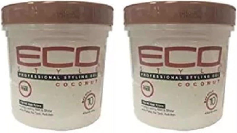 Global versatile design Coconut Styling Gel, 16 Ounce (2 Pack) Assorted trendy color picks