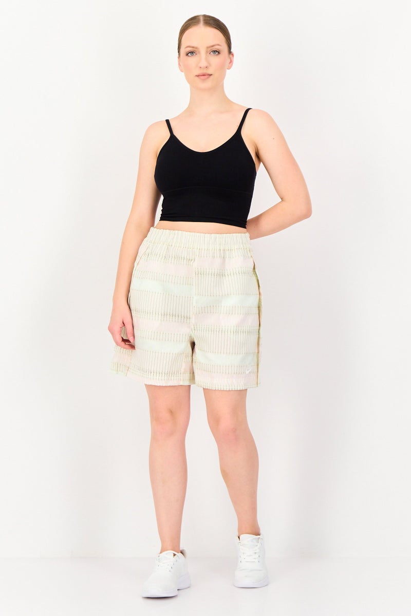 Nike Women Loose Fit Embroidered Logo Outdoor Shorts, Multicolor - Image 2