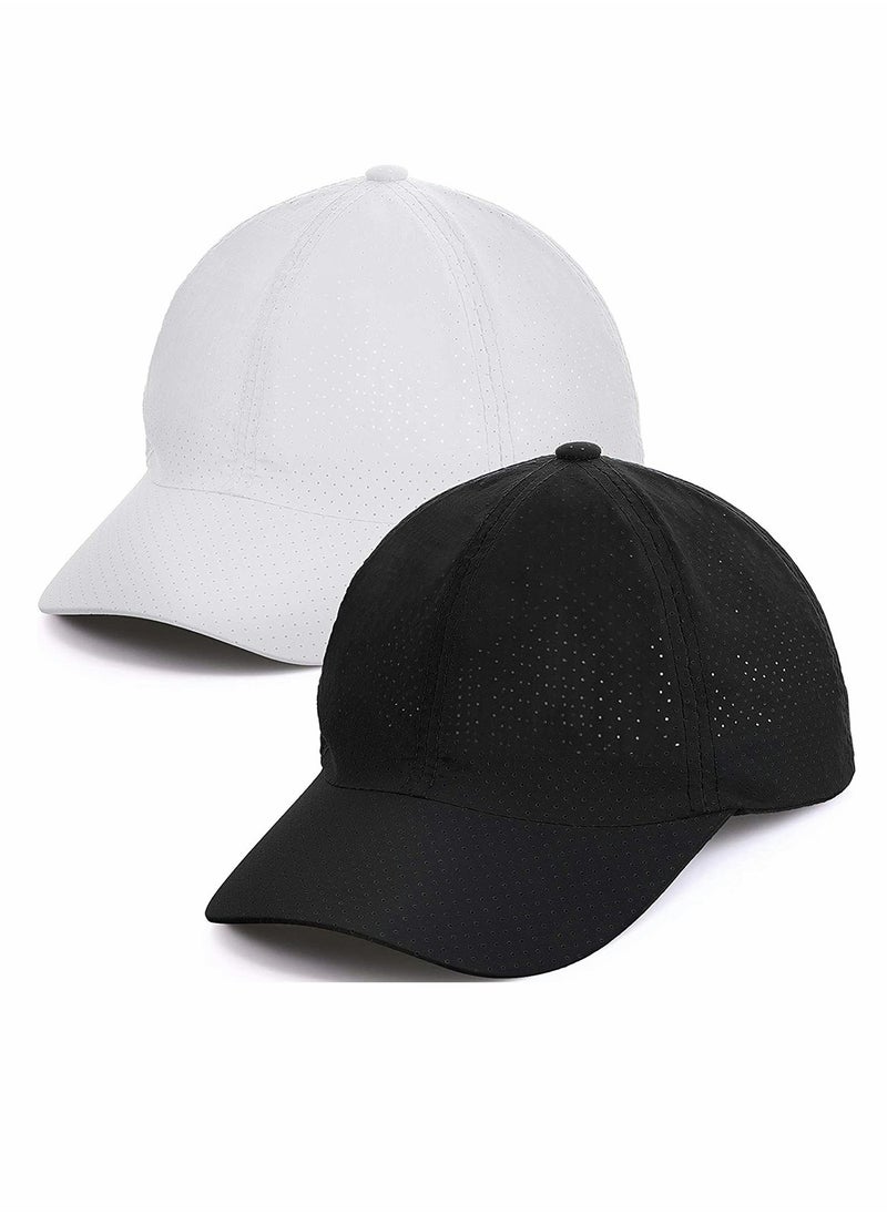 Excefore Breathable Baseball Cap, Man Woman Sunshade Hat Quick Dry Mesh Sports Cap Workout Tennis Hat for Mountaineering, Hiking, Fishing, Travelling, Camping, Cycling, Walking, Running, Golfing  - Image 1