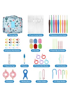 Crochet Kits for Beginners Adults - Crochet Hooks Set - Knitting Gifts Gifts for Women - with Hooks 0.6Mm-6Mm, Yarn Ballst Needle - pzsku/Z5657C1EA00A7989F2BA2Z/45/_/1734713432/6fd7d463-fe06-47c5-909b-2d7668ff1750