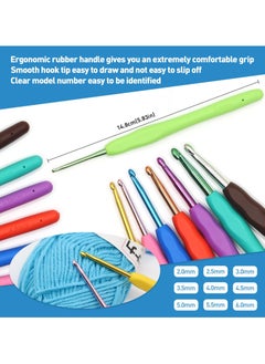 Crochet Kits for Beginners Adults - Crochet Hooks Set - Knitting Gifts Gifts for Women - with Hooks 0.6Mm-6Mm, Yarn Ballst Needle - pzsku/Z5657C1EA00A7989F2BA2Z/45/_/1734713443/3e6d3609-e7c2-45ad-adc3-f59b39c38970