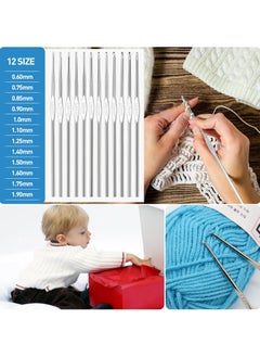 Crochet Kits for Beginners Adults - Crochet Hooks Set - Knitting Gifts Gifts for Women - with Hooks 0.6Mm-6Mm, Yarn Ballst Needle - pzsku/Z5657C1EA00A7989F2BA2Z/45/_/1734713446/18c5350c-ea81-4b20-a3f8-6df0a7663934